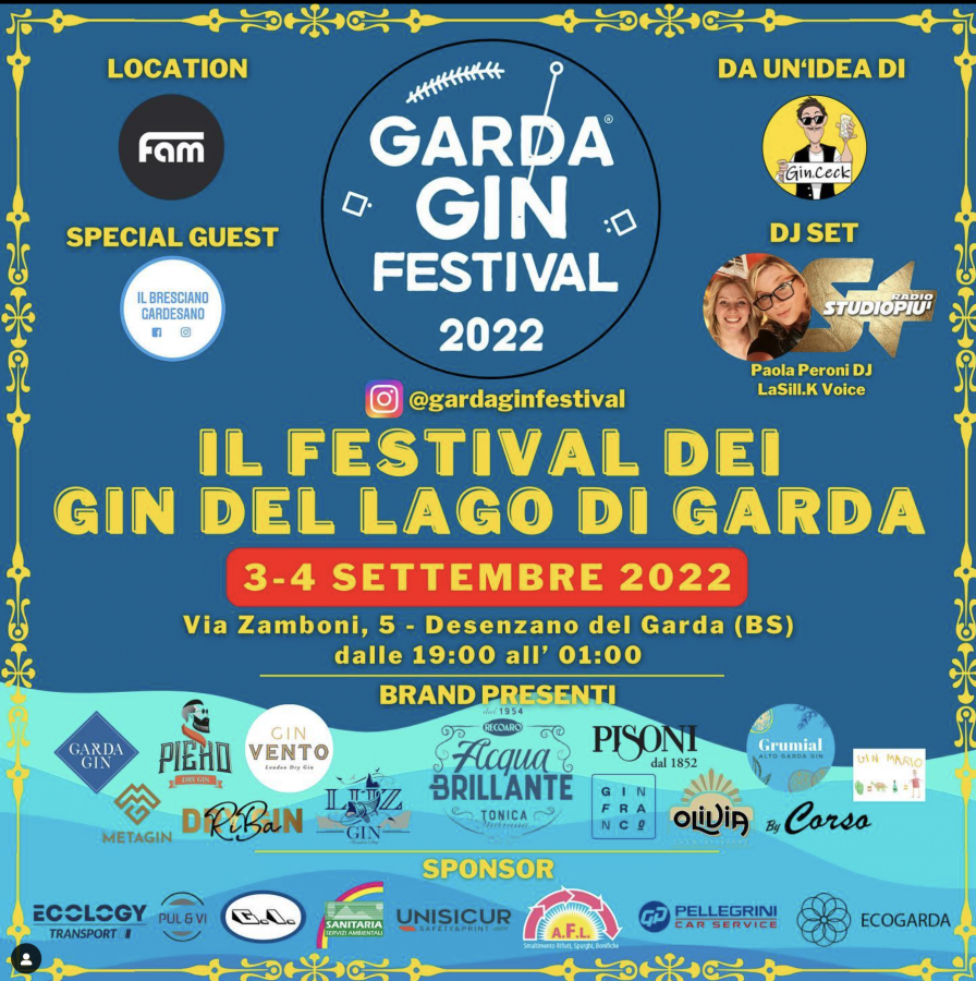 Settembre Al Fam Desenzano Bs Tempo Di Garda Gin Festival